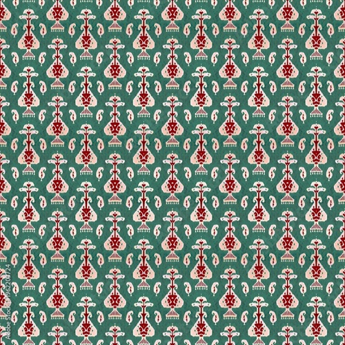 Fotografija Opulent Rose Reverie Classic Floral Pattern Design
