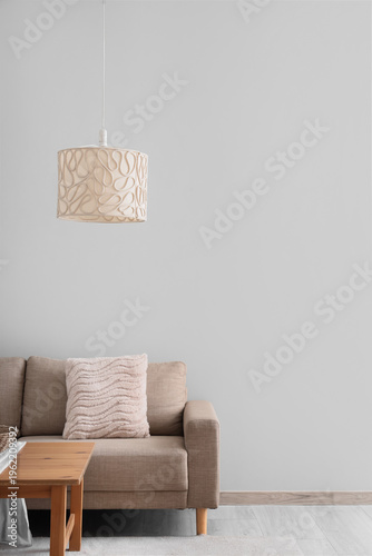 Interior of light living ro...