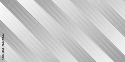 Geometric diagonal oblique vector curve gradient black and white graphic stripe line. Repeated fine diagonal lines Thin slash line stripes diagonal vector elegant background