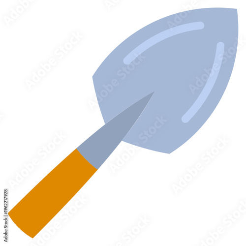 Simple Flat Design of a trowel