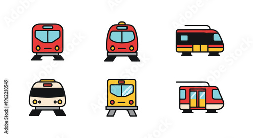 rapid transit Line art vector abstract minimal creative illustration