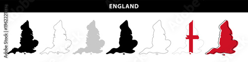 Map of England