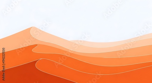 Vibrant Orange Abstract Background Texture.