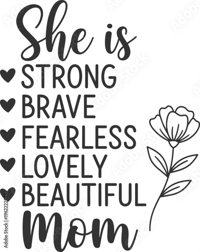 Heartfelt mothers day tribute strong brave mom inspirational quote