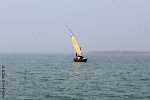 the lonely boat 
