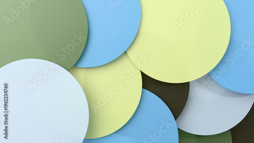 A minimalistic 3D background with shaped elements creates a dynamic geometric composition. Perfect for web design, presentations, and creative projects.