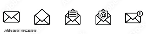 Mail Notification and Message Status Icon Pack