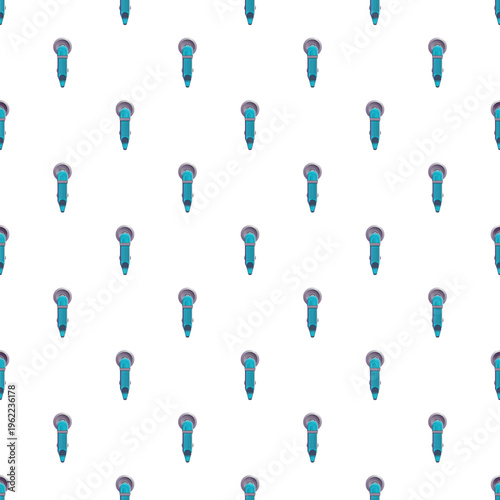 Orbital sander power tools repeating on a white background, symbolizing renovation and diy work