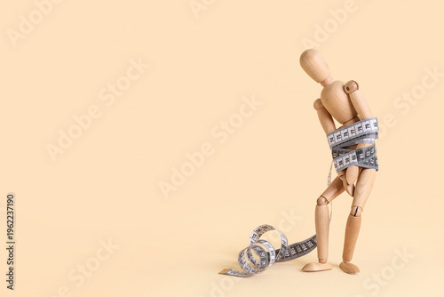 Wooden mannequin doll with ...