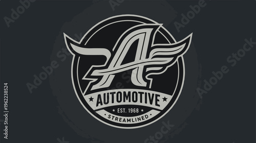Automotive Streamline Logo Design.