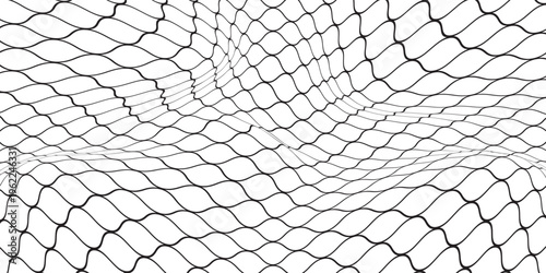 Mesh texture for fishing nets. Seamless pattern for sportswear or soccer goal, volleyball net, basketball hoop, hockey, athletics. Abstract net background for sports