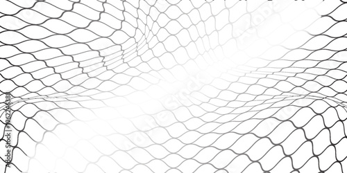 Mesh texture for fishing nets. Seamless pattern for sportswear or soccer goal, volleyball net, basketball hoop, hockey, athletics. Abstract net background for sports