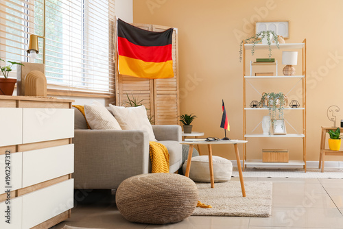 Interior of living room wit...