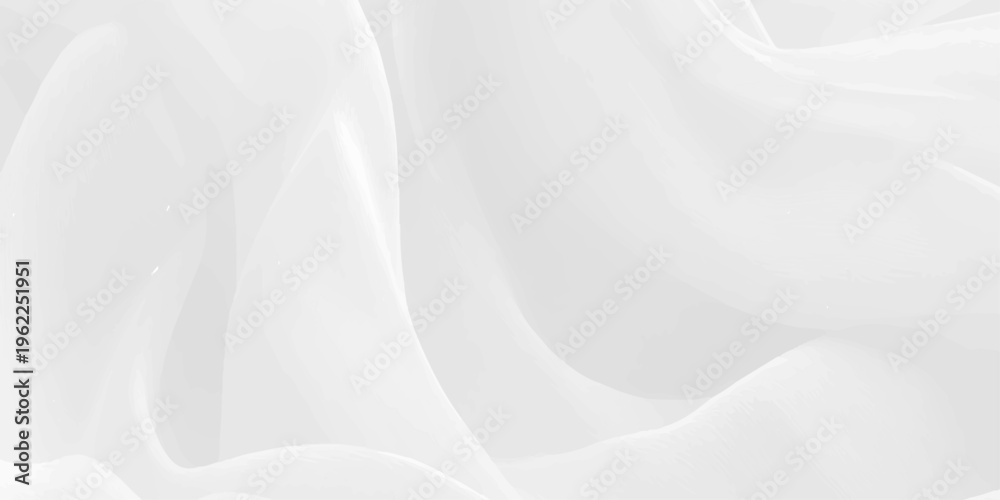 Ταπετσαρία A luxury white silk and satin fabric background features a soft flowing wave tex