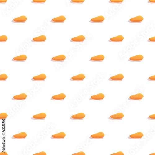 Orange rock pebbles creating a repeating decorative background