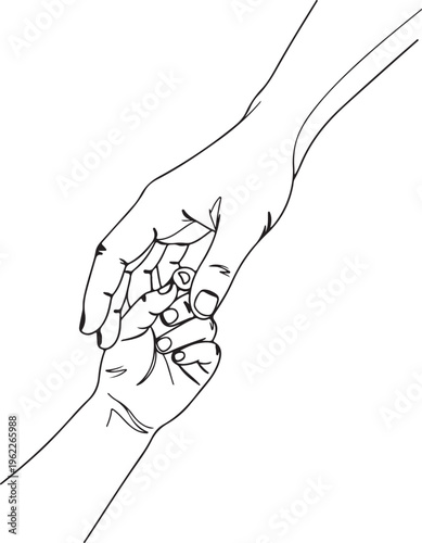 one line drawing illustration of a baby. Cute sleeping baby drawn from the hand a picture of the silhouette. Modern minimalism art. Little kid in the minimalist style. Vector illustration