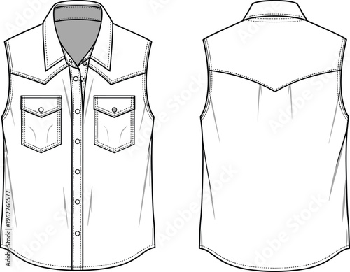 Technical CAD drawing fashion flat of a women's halter neck mini dress with gathered bodice, asymmetrical wrap front, and layered skirt