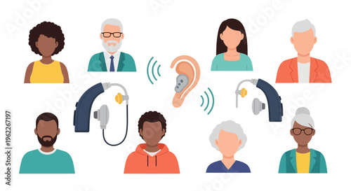 Diverse Avatars with Hearing Aids: Hearing Health, Solutions & Inclusivity