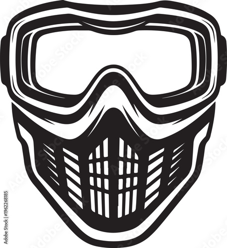 Paintball Mask with goggles