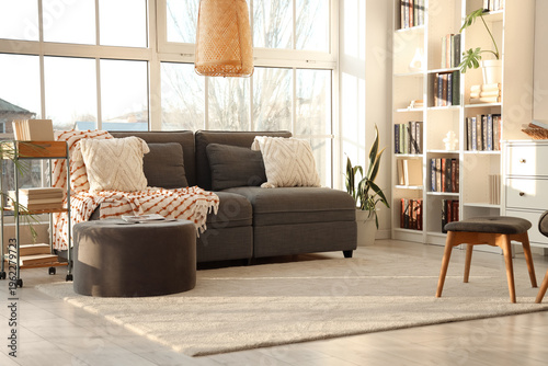 Interior of living room wit...