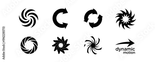 Abstract celestial elements against a dark backdrop conceptual illustration