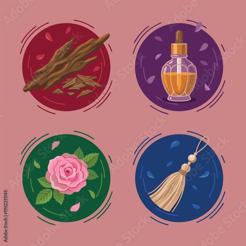 Aromatic Ingredients and Perfume Elements.