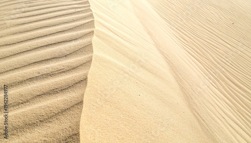  Dunas con líneas repetitivas formadas por el viento, creando textura abstracta natural.
