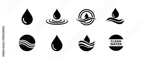 Abstract illustration of white light shapes on black background