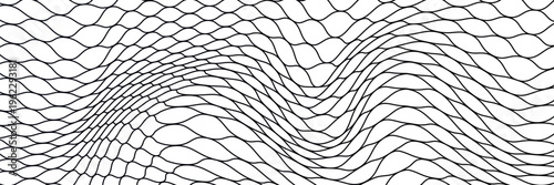 Curved net pattern. The net design is very well designed and suitable for sports equipment or apparel such as soccer goals, volleyball nets, basketball hoops, hockey nets and athletic equipment.