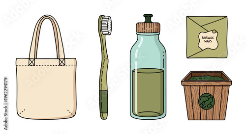 Essential items for a compact personal hygiene travel kit