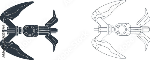 Adventurous man standing on mountain peak at sunrise, beautiful landscape, hiking success, outdoor travel, nature adventure, majestic view, morning light