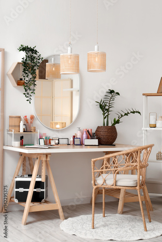 Interior of light dressing ...