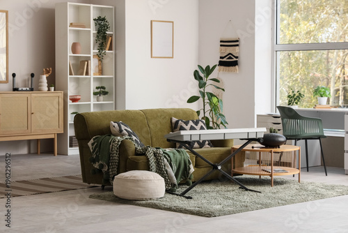 Interior of living room wit...