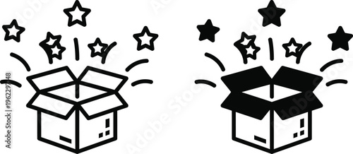 Exciting unboxing experience with starry surprises