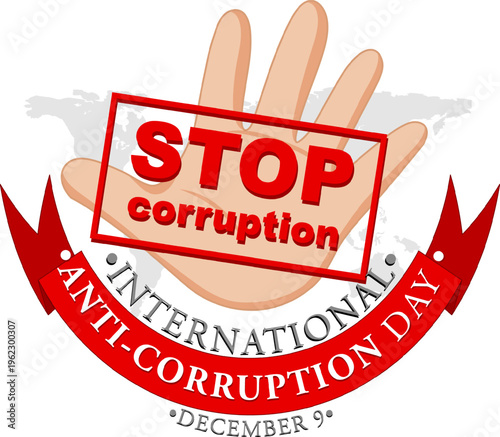 International Anti corruption day poster design