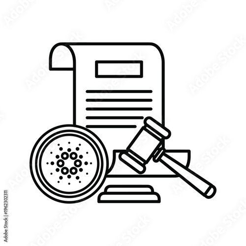 Blockchain technology integrated with legal documentation and judicial system