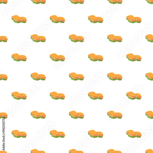 Baklava dessert pattern tiling, creating a repeating background illustration