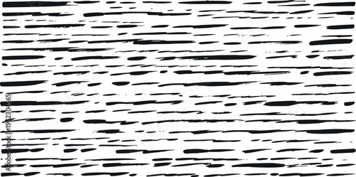 Black and white abstract pattern with irregular horizontal lines