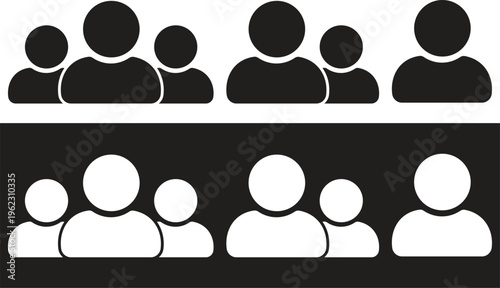 Contrasting silhouettes of groups