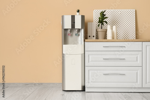Interior of office kitchen ...