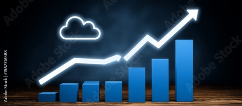 Business Growth Bar Chart.
