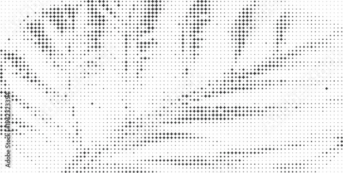 Black White Halftone Pattern Plus Signs Dots Abstract, Monochrome Plus Dot Halftone Modern Background