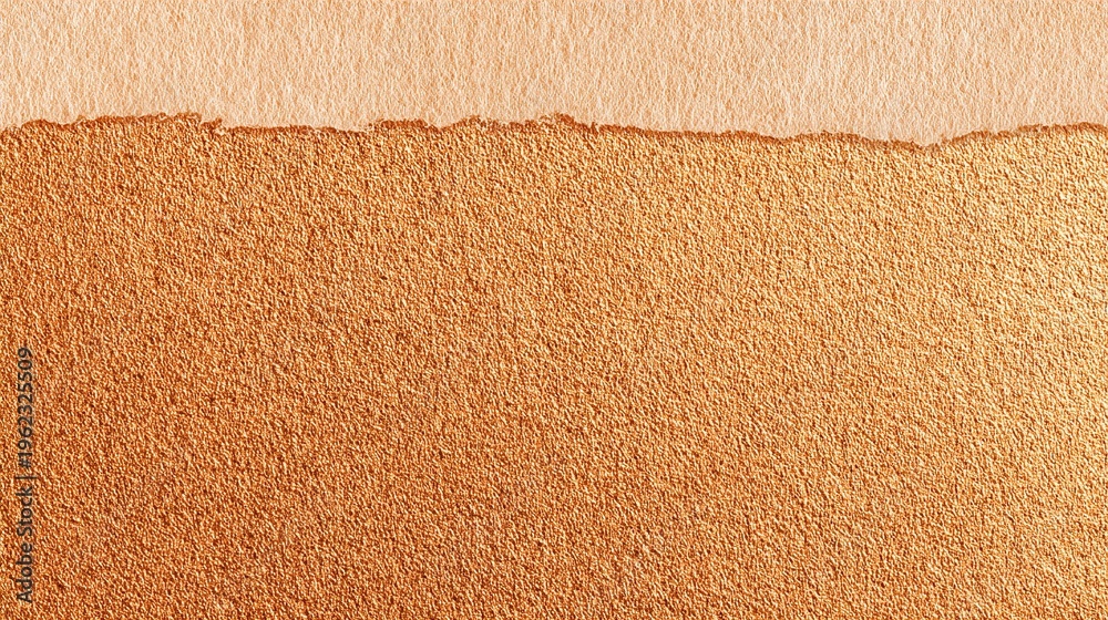 Fototapeta premium A close-up view of a textured orange and beige surface