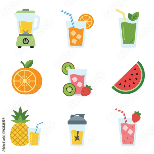 Fresh Fruit and Juice Drinks.