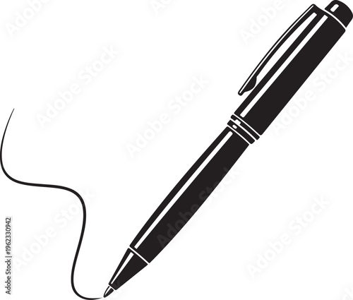 Pen - vector icon.