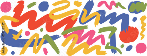 Brush stroke background for packaging and print