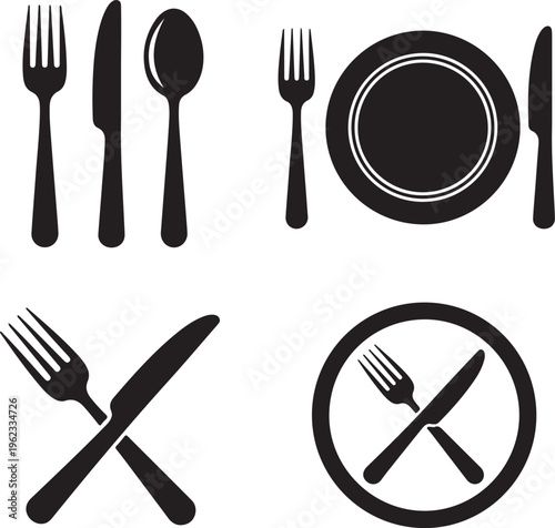 MobilePlate, fork, spoon and knife icons.