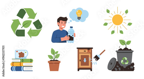 Sustainable Living Concepts: Recycling, Upcycling, Composting & Eco-Friendly Ideas and Solutions