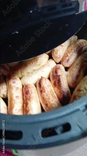 Dried Bananas by Air Fryer