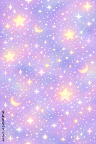 abstract background with stars